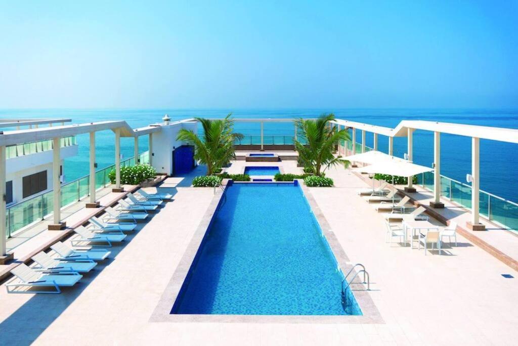 Ocean Whisper Ultra Luxe 1 Bedroom Apartment With A Private Beach - Al Marjan Island Рас-эль-Хайма Экстерьер фото
